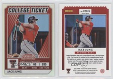 2022 Panini Elite Extra Edition College Tickets Optic Holo Jace Jung #CTO-5