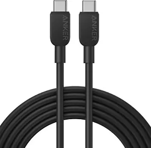 Anker 60W USB C Charging Cable 10ft Heavy Duty Fast Charge for Galaxy S23MacBook - Picture 1 of 5