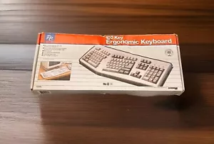Vintage PC Accessories 102 Key Ergonomic Keyboard - Model # KB-7001 - Picture 1 of 6