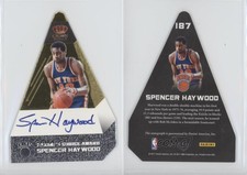 2011-12 Panini Preferred Gold /10 Spencer Haywood #187 Auto HOF
