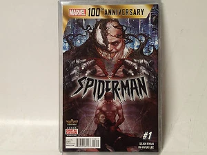 Spider-Man #1 Marvel Comics 2014 en estado bastante bueno/casi nuevo 100 aniversario - Imagen 1 de 2