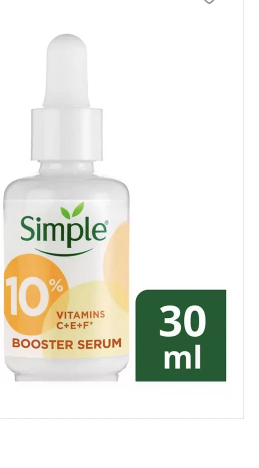 Simple Booster Serum 10% Vitamina C+E+F 30ml - Imagem 1 de 1