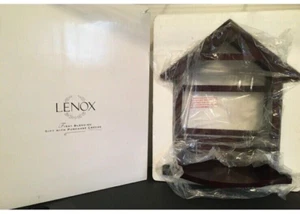 Lenox China Jewels Belén Madera Pesebre Navidad Pesebre Estable con Caja - Imagen 1 de 5