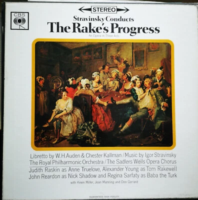 The Rakes Progress Stravinsky Conducts an Opera in Three Acts LP Records - Image 1 of 4