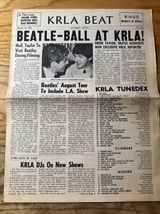 ROCK 'N' ROLL NEWS: KRLA Beat 25. Februar 1965 Band 1 Beatle-Ball bei KRLA - Bild 1 von 5