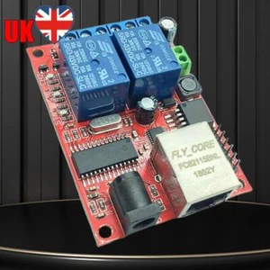 LAN Ethernet Relay Switch Delay Board Web Server Useful Portable for Android APP - Afbeelding 1 van 12