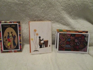 Women for Women~Blank Greeting Cards~Replica of Cards Made by Rwandan~New~5 qty. - Picture 1 of 14