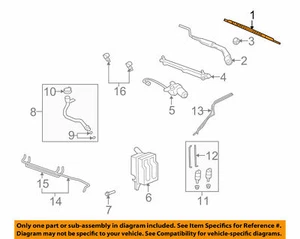 GENUINE GM 25925620 Wiper Blade Right Front Fits 2007-2010 Vue 2012-2015 Captiva - Picture 1 of 2
