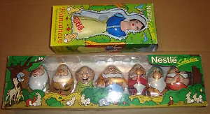 DISNEY BIANCANEVE E I 7 NANI/SNOW WHITE AND 7 DWARFS NESTLE CHOCOLATE FIGURE '95 - Foto 1 di 1