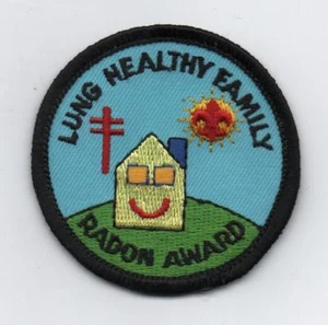 Lungengesunde Familie - Radon Award Pflaster, neuwertig - Bild 1 von 1