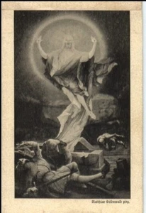Künstlerkarte ~1910 Matthias Grünewald Motiv Religion - Picture 1 of 1