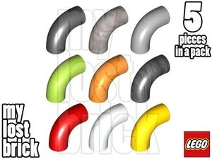 LEGO - Part 25214 - Round Bricks Macaroni/Curved (Pack of 5) +NEW +SELECT COLOUR - Picture 1 of 11