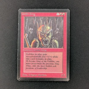 Magic The Gathering \\>> Goblin King (GD) <<// Beta - 341 Trading - Magic - Imagen 1 de 6