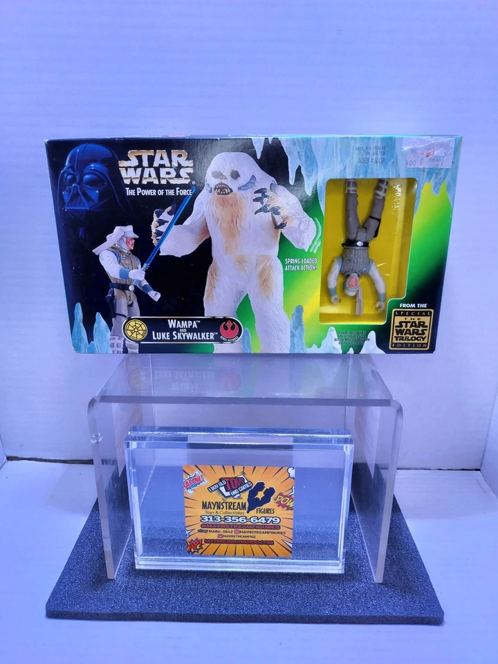 Star Wars POTF Wampa and Luke Skywalker Kenner 1997 Hasbro 69645