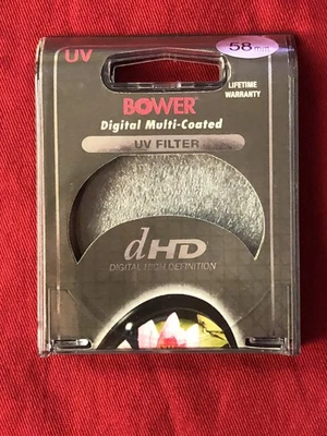 58mm UV Multi Coated Filter for Olympus, Tamron, Sigma Lens  Sealed - Image 1 of 4