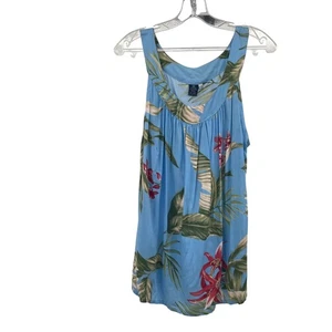 Top sin mangas floral de mujer Hibiscus Collection Hawaii talla XXL nuevo - Imagen 1 de 8