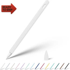 Silicone Case Sleeve Cover Compatible Apple Pencil 2Nd Generation, Pro - Picture 1 of 12