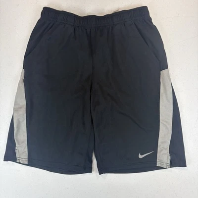 Nike Performance Boys Youth M 10/12 Black Breathable Athletic Shorts Dri-Fit - Image 1 of 4