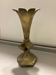 Salvataggio architettonico ottone massiccio pesante alto 7,25" - Foto 1 di 5