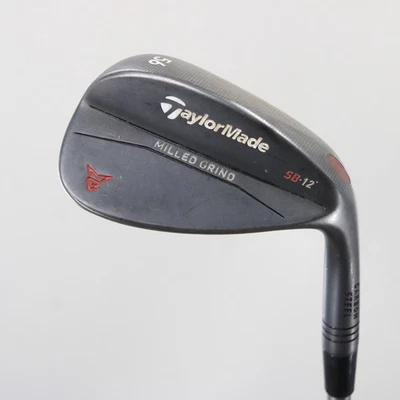 Cuña de arena TaylorMade Millled Grind negra SW 56 grados 56,12 SB grafito diestro C-155364 Foto 1 de 4