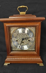 Vintage Wind Up Mantle Clock 340-020 Franz Hermle 2 Jewel Movement by Sligh - Picture 1 of 13