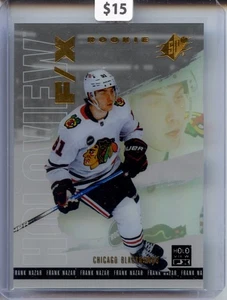 2024-25 SPx Holoview F/X Rookie Frank Nazar Chicago Blackhawks HV-42 - Picture 1 of 2
