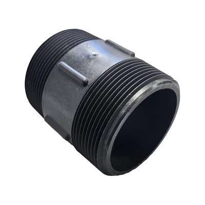 Banjo 4 inch Poly Nipple Pipe Fitting 3" NPT - NIP300-4 - Image 1 of 4