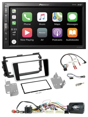 Pioneer USB Lenkrad DAB 2DIN Bluetooth Autoradio für Nissan Micra 2017-2019 - Bild 1 von 4