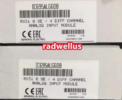 New Factory Sealed GE IC695ALG608 Fanuc Analog Input Module IC695ALG608 - Image 1 of 2
