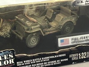 1:32 Forces of Valor U.S. Jeep Willys 82nd Airborne Normandy 1944 NOS in Box - Picture 1 of 4