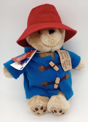 11" Paddington Bear Stuffed Animal Plush Toy w/ Tags - Image 1 of 4