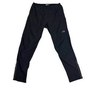 Pantalones de chándal The North Face para hombre tejidos medianos con cremallera pierna al aire libre correr gimnasio negros - Imagen 1 de 6