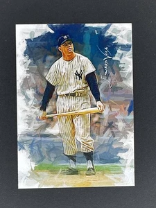 Mickey Mantle #44 Edward Vela 2017 Limited ARTIST SIGNED Giclee Print /50 - Picture 1 of 2
