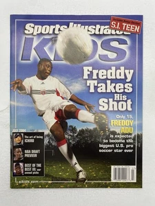 2004 Sports Illustrated For Kids July Freddy Adu: Card Sheet Newsstand HG - Picture 1 of 6