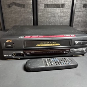 JVC HR-J443U 4-Head VCR Player Bundle With Remote Tested-WORKING - Picture 1 of 11