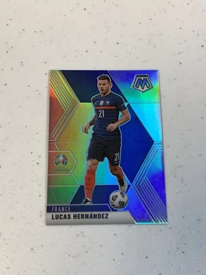 2021 Panini Mosaic UEFA Euro 2020 - Lucas Hernandez #117 Silver Prizm - Image 1 of 2