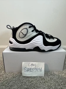 Nike Air Penny II 2 Panda Bone Blanco Negro DZ2549 001 talla 12 Para hombres OG - Imagen 1 de 6