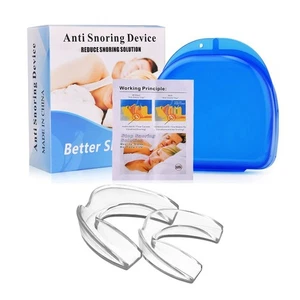 Moldable Mouth Guard 2 Sizes, Pack of 4 Teeth Clenching Grinding at Night Sleep - Picture 1 of 7