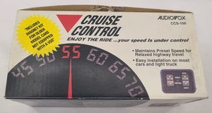 Audiovox Cruise Control CCS- 100 (CCS-201 & CCS-203 Manuals) Kit - Foto 1 di 24