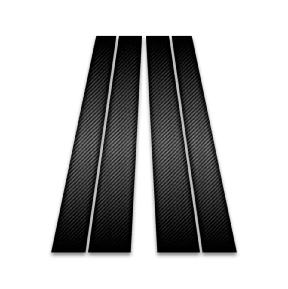 4pc Carbon Fiber Pillar Post Covers for 1997-2004 Ford Taurus - Изображение 1 из 1