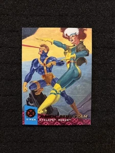 1994 Fleer Ultra X-Men Blue Team Cyclops Rogue #114 - Picture 1 of 2