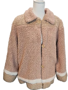 Staffelei Teddybär Pullover JACKE geblümt gesteppt Gr. M - Bild 1 von 7