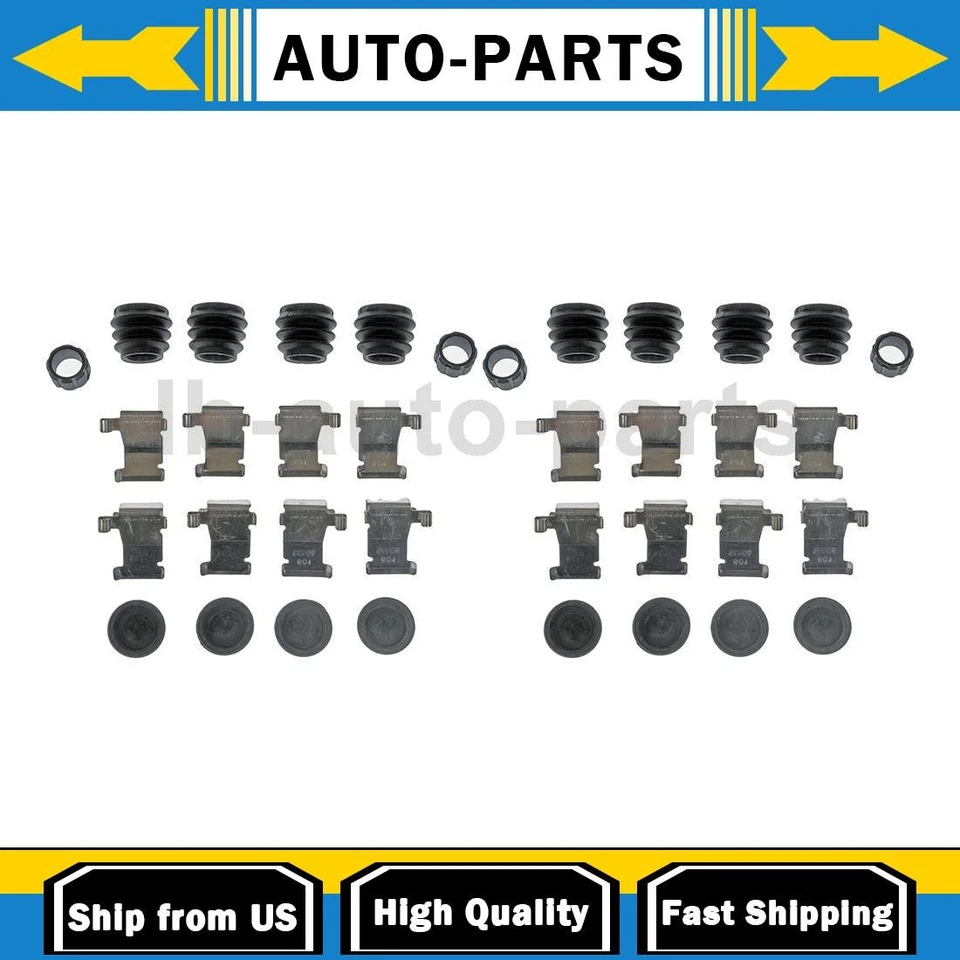 Kit de herrajes de freno delantero trasero Dorman 2 piezas para GMC Sierra 2500 HD 2011-2016 Foto 1 de 4