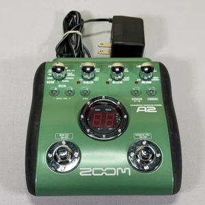 Zoom A2 Acoustic Guitar Multi-Effects Pedal w/ Power Supply - TESTED! - Bild 1 von 13