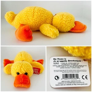 Rare 1990’s Gotta Getta Gund Plush Yellow Duck “Quackerjack” Style #5262 NWT - Picture 1 of 3