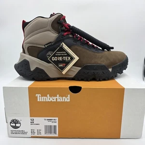 Stivali Timberland Motion Scramble da uomo taglia 12 Gore Tex impermeabili scarpe da trekking - Foto 1 di 15