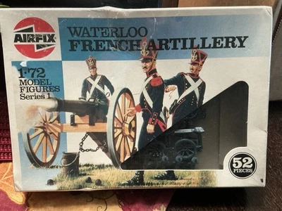Figuras Modelo Artillería Francesa Airfix Waterloo De Colección Serie 1 Selladas Foto 1 de 4