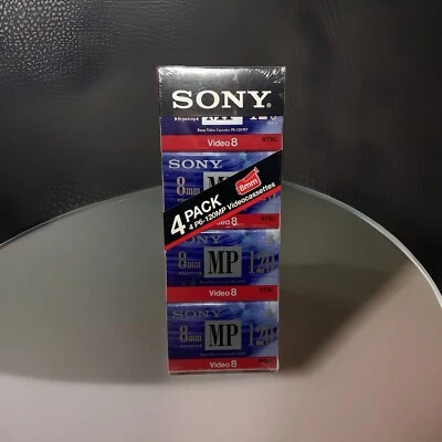 Sony 8mm MP video cassette - 120 min. (4 pack) - Image 1 of 3