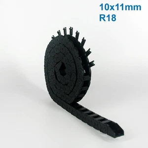 Energiekette Schleppkette Kabelschlepp kette 10x11mm R18 1m CNC 3D Drucker