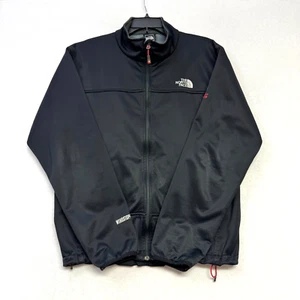 NORTH FACE SUMMIT SERIES Jacket L Men Black Fleece Lined Hybrid Climbing Hiking - Picture 1 of 11
